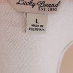 Lucky Brand  coral place scarf top size large Photo 5