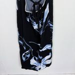 Tanya Taylor NWT Nadine Sweater Dress Midi Orchid Floral Black Size XL $445 NEW Photo 11