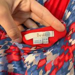 Boden St. Lucia Halter Dress Red White Blue Multi Patriotic Knee Summer Sun 4 Photo 5