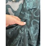 Victoria's Secret VTG Victoria’s Secret Gold Label Green Sheer Satin PJ Set Size Small Romantic Photo 6