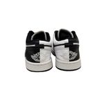 Shoes Nike Air Jordan 1 Low Split White Black Sneakers Size Women's 6.5 Photo 3