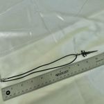 Silver tone sword necklace Gray Photo 5
