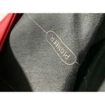 Vintage 1980s Pioneer Cutout Flap Clutch Wallet Red Leather 9x12'' Photo 5