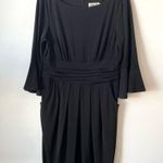Eliza J  Jersey Knit Mini Dress Black 12 Photo 2