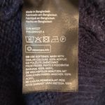 H&M  Navy Soft Knit Long Open Cardigan Pockets XS Photo 3