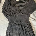 Black knee length dress Size 4 Photo 2