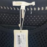 Maje  Mufina Open Knit Sweater, Black sz 1 New With Tags Photo 7