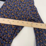 Leota Faux Wrap Dress Blue Orange Geometric Print 3/4 Sleeve Women's Size XS Photo 5