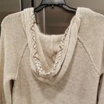 Free People ๐๐ Poncho Style Kangaroo Pocket Tunic Hoodie ~ Tribal Aztec Medium Photo 3