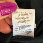 Venus  bodycon midi Tshirt dress in black, side ruching, short sleeve, NWOT, XS Photo 8