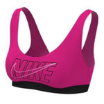 Nike NWT  Multi Logo Scoop‎ Neck Bikini Top Photo 0