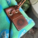 Dooney & Bourke AS NEW🔥AUTHENTIC  Leather/signature canvas zip top Shoulder Photo 4