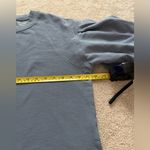 Madewell Madewel Puff Sleeve Sweatshirt T-Shirt in Teapot Blue Photo 10