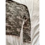 Sonoma The Everyday Tee Camo Long Sleeve Top Woman’s Size XL Photo 9