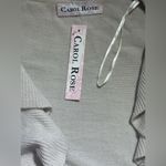 Carol Rose  Beige Ruffle Cardigan 🍁🥮🍂 Photo 2