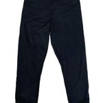 Lululemon Wunder Under Crop *SE Pleat 6 Black Luon Photo 0