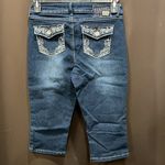 One 5 One NWOT , Capri, Blinged Pockets, Stretch, Size 6 Photo 1