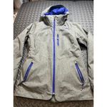 The North Face Women's Gray/Purple  Thermoball Eco Triclimate Jacket Winter Small Photo 1