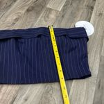 Princess Polly  navy pinstriped Sebastian tube top Photo 3