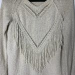 Show Me Your Mumu  mellow fringe heart sweater XS‎ Photo 3