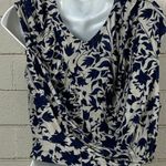 Anthropologie  Podolls  Blue Floral Top size S Photo 7