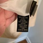 Dana Buchman Silk Blazer Ivory Sheen 3/4 Sleeve Photo 10