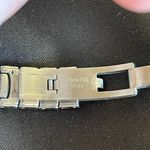 Bulova Women’s stainless steel watch silver & black with diamonds Photo 6