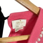 Kate Spade  Petunia Pink Wool Blend Pearl Sweater Photo 2