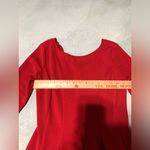 Sunday in Brooklyn  long sleeve red dress small Photo 1