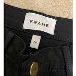 Frame  le high‎ skinny Noir coated denim skinny jeans size 28 NEW $240 Photo 4