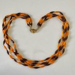 Vintage orange and brown multi Photo 6