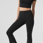 Alo Yoga ALO High-Waist Zip It Flare Legging Photo 0