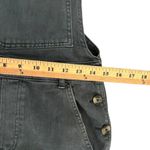 Aerie  Wide Leg Overalls Size Small Smoked Gray Photo 7