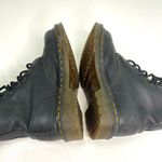 Dr. Martens 11821 Black Leather 8 Eye Mid Boots 6 Photo 5
