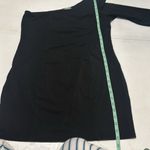 Charlotte Russe  Plain Black Off the Shoulder Bodycon Sexy Dress Large Women Photo 3