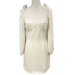 Wilfred Aritzia Womens Milkmaid Mini Dress Size 10 Peasant Coquette Cottagecore Photo 1