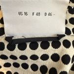 Akris Punto Polka Dot Blazer Jacket Women's 16 Black White Cropped Designer Chic Photo 14