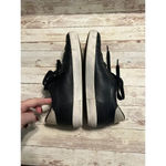 Skechers  Black Fashion Sneakers Size 8 Silver Star Glitter Golden Goose Shoes Photo 7