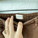 Wilfred Aritzia  Free Chocolate Brown Straight Leg High Rise Denim Jean 4 Photo 8