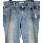 American Eagle Hipster Acid Wash Distressed Flare Leg Jeans Photo 2