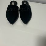Steve Madden Black Chain Detail Mules Photo 1