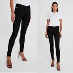 AG Adriano Goldschmied AG • B-Type 01 Legging Ankle jean Black Night mid rise skinny stretch denim Photo 1