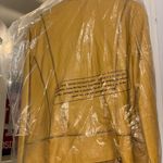 Bradley Women's Yellow Leather Jacket Size XL Photo 1