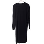 Susina Black Long Sleeve Knit Sweater Long Duster Cardigan Women Sz M Size M Photo 1