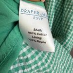 Draper James  RSVP Gingham Dress Puff Sleeve Wrap Green‎ XXL Photo 6