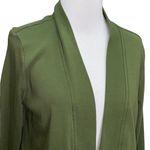 Isaac Mizrahi  Live Essentials Olive Green Cardigan Photo 1