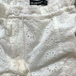 BLANK NYC NWT Front Row Eyelet Ruffle Shorts Photo 2