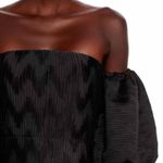 L'IDEE Du Cap Midi Black Dress Size US 6 Medium Photo 9