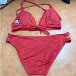 Kona Sol  Coral Bikini Set Photo 1