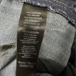 White House | Black Market Denim Brown Leather Accent Zip Ankle Blue Jeans 0 Photo 14